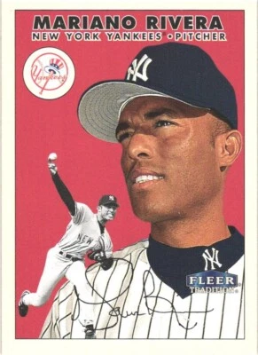 Tarjeta de béisbol Fleer Tradition #200 2000 Mariano Rivera New York Yankees Foto 1 de 2