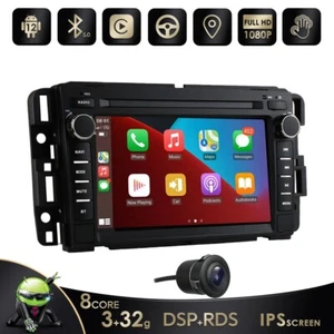 Android 12 7" Car Radio GPS SatNav Stereo For GMC Yukon Sierra Acadia Chevrolet - Picture 1 of 12