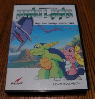 Dino Land – Mega Drive – Japan Import – CiB – US Seller - Image 1 of 4