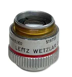 Leitz Wetzlar 519759 EF 4x/0.12 160/- Microscope Objective Lens - Picture 1 of 14