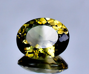 10.10 CT Natural Russian Demantoid Garnet Oval Cut Certified Loose Gemstone VVS