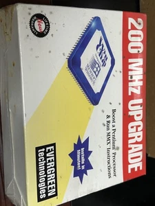IDT WINCHIP 200MHz Evergreen Technologies Retail Boxed MICROPROCESSOR CPU - Picture 1 of 4