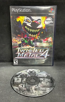 Twisted Metal 4 (PS1 / PSX) (Disc Only) Tested (No Manual) **READ** - Image 1 of 3