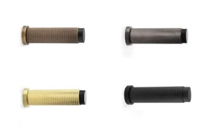 A&W massiver Messing gerändelter Zylinder Überstand Türstopper für Innentüren - 75 mm - Bild 1 von 7