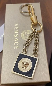 Authentic Made In Italy Versace Gold Medusa Keychain. - Picture 1 of 5