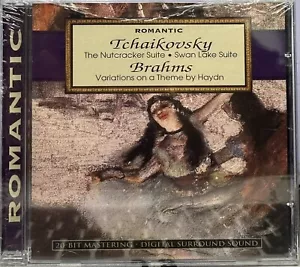Tchaikovsky Johannes Brahms Romantic: The Nutcracker Suite Swan Lake CD - Picture 1 of 3