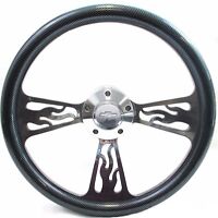 Details about  / 1948-1959 Chevy Pick-Up 14/" Mahogany /& Polished Steering Wheel Adapter Kit