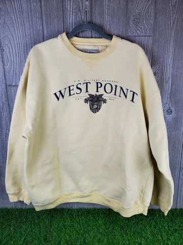 Vintage US Military Academy Army West Point Pullover Adult XL Sweatshirt VGUC Cover