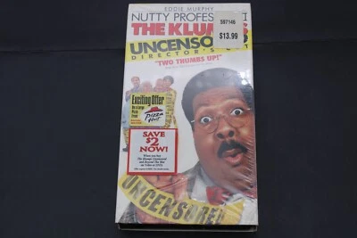 New Sealed Nutty Professor II The Klumps VHS 2001 Uncensored Directors Cut R3A4 - Image 1 of 2