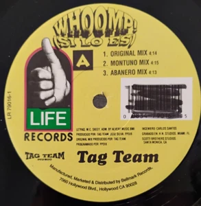 Tag Team -WHOOMP! (Si Lo Es) - RARE SPANISH - 12" - 1990 - Near Mint Vinyl - Picture 1 of 2
