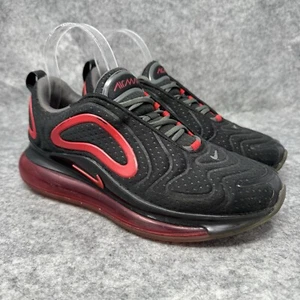 Nike Air Max 720 Mesh Bred Rare Shoes Mens Size 7.5 CN9833-001 Black Red - Picture 1 of 10
