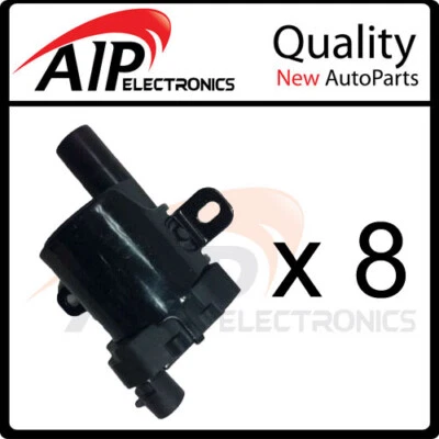 Juego de 8 bobinas de encendido nuevas para 99-09 Buick Cadillac Chevrolet GMC Hummer e Isuzu Foto 1 de 4