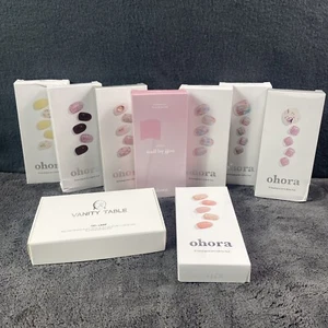 Ohora halbgehärtete MANI/PEDI Streifen Aufkleber Sets (167m+62p) plus Schminktisch Konvolut - Bild 1 von 11
