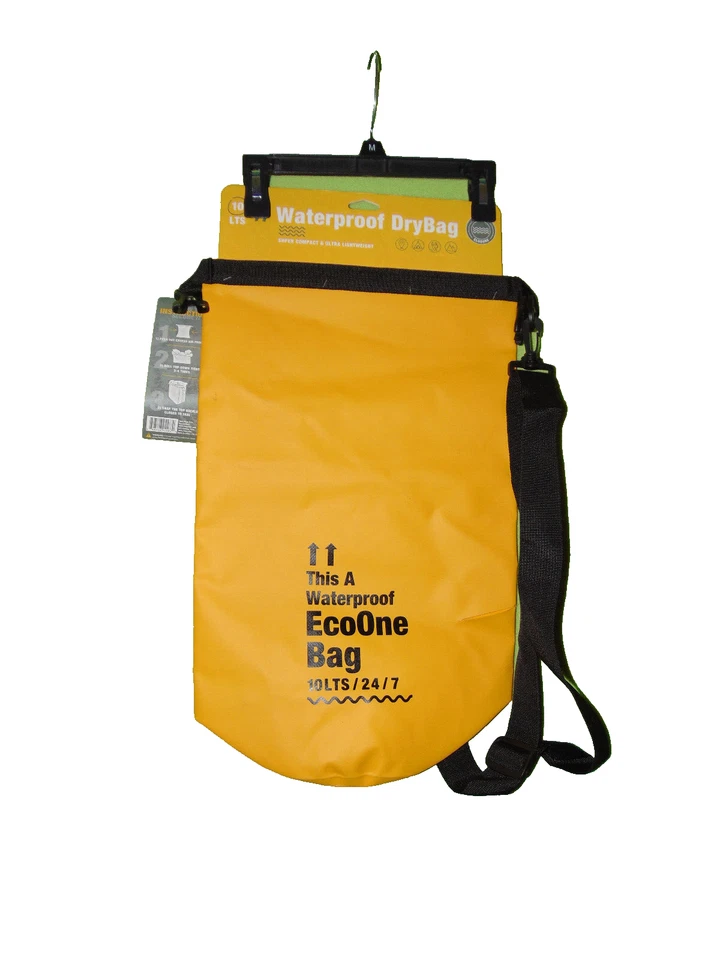 Waterproof DryBag Super Compact & Ultra Lightweight Yellow