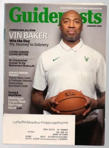 Guideposts Magazine Jan 2019 Vin Baker Milwaukee Bucks Seattle Sonics Semper Fi - Picture 1 of 4