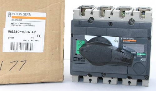 Interruttore Merlin Gerin INS 250 250A - Usato Ma Funzionante