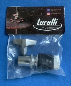TORELLI UNIVERSAL HIT HAT CLIP MADE IN STEEL, ALUMINUM  FELT  HANDMADE IN BRASIL - Picture 1 of 6