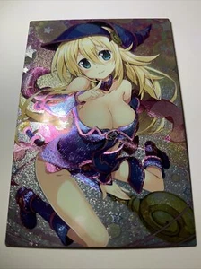 Dark Magician Girl Field Center DIY Foil Goddess Waifu Card Holo Doujin Anime - Picture 1 of 8
