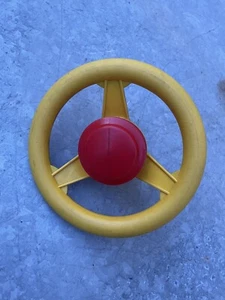 VOLANTE CLACSON AUTO MOTO A PEDALI GIORDANI TRICICLO ELETTRICA CAR POMPETTA - Foto 1 di 4