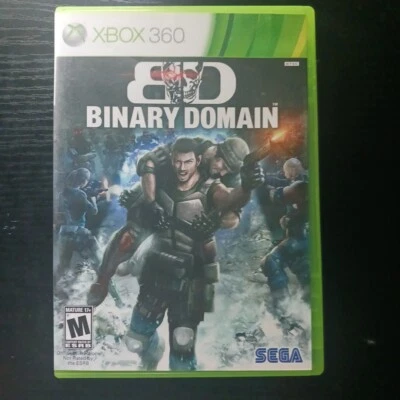 Binary Domain (Microsoft Xbox 360, 2012)  Untested - Image 1 of 4