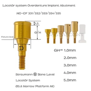 Sistema de localización de implantes pilar 1-5,0 mm GH para plataforma estrecha ITI Ø3,8 mm (NC) - Imagen 1 de 36