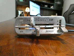 1962-1963 Ford Fairlane Ranchero Heater Control Assembly with cables - Picture 1 of 9