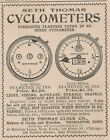 Seth Thomas Cyclometers 1896 Bicycle Odometer Vintage Print Ad