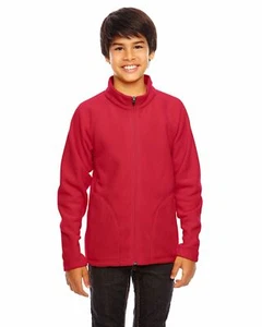 Team 365 Fleece Jacket Youth Campus Microfleece Jacket TT90Y - Picture 1 of 44