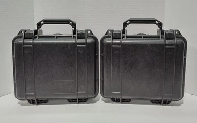 Lot of 2 Pelican Protector Cases 1200 no Foam 10.67x9.75x4.86in/9.31x7.13x4.12in - Image 1 of 4