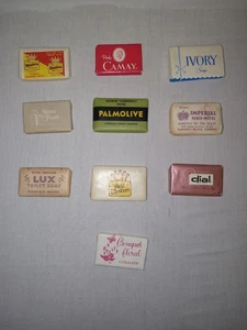 Vintage Hotel Sammler Seifenstücke Lot 10 Hotel Mini Bar Seifen.. #L - Bild 1 von 7