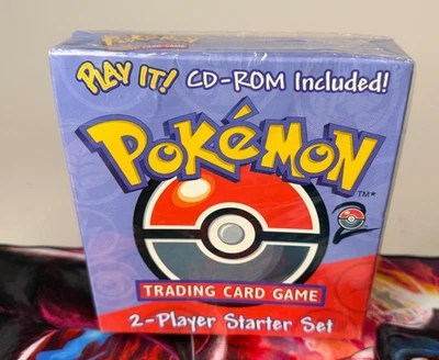 Pokemon Base Set 2 Player It! Juego de inicio de 2 reproductores de CD-ROM sellado Foto 1 de 4