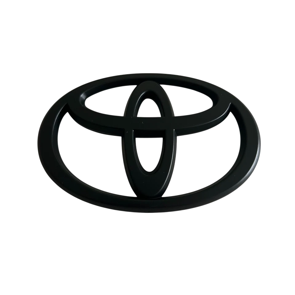 Insignia delantera con logotipo negro brillante emblema de parrilla Toyota para Camry Corolla Matrix Foto 1 de 4