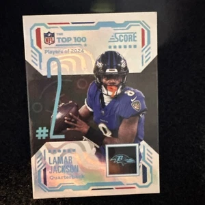 2025 Panini Score - Top 100 - Lamar Jackson #2 Ravens 🏈💥 - Bild 1 von 2