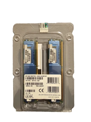 HP 2x4GB 8GB Memoria 397415-B21 398708-061 ProLiant Kit PC2-5300 DDR2 SDRAM NUEVO Foto 1 de 2