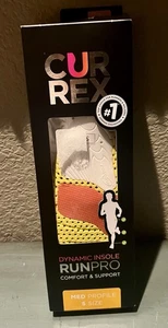 Plantillas dinámicas Currex RunPro perfil mediano tamaño pequeño cómodo soporte para correr nuevas - Imagen 1 de 2