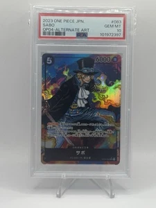 Sabo (Alternate Art) OP04-083 Kingdoms of Intrigue Foil (Japanese) PSA 10 - Picture 1 of 1