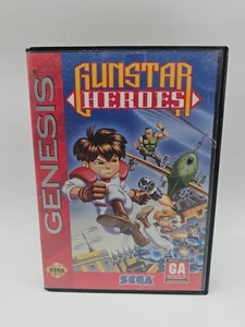 Gunstar Heroes For Sega Genesis CIB Complete Authentic - TESTED - Picture 1 of 11