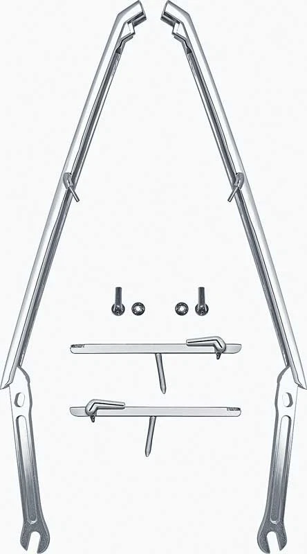 Dodge; Plymouth 1968-70; carrocería B; marco de ventana de ventilación y juego de pivote; modelos de 2 puertas Foto 1 de 1