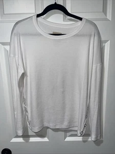 Anthropology Marke CHASER Gr. Small Langarmshirt mit großen Druckknöpfen - Bild 1 von 7