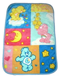 Care Bears Bedtime Cheer Sunshine Bear Babydecke Plüsch 43 x 31 Kleinkind Überwurf - Bild 1 von 2