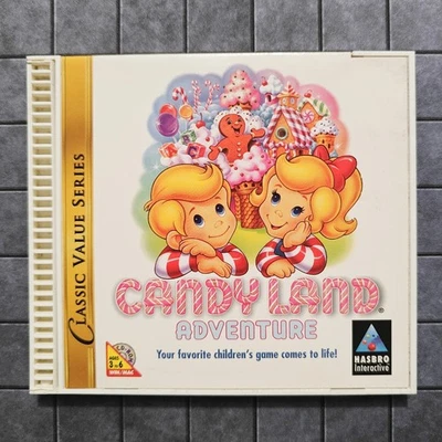 Candy Land Adventure Classic Value Series PC CD-ROM, Hasbro Interactive w/Manual - Image 1 of 3
