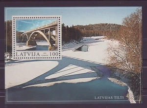 Lettland - 2003 Brücken Block ** postfrisch s826 - Picture 1 of 1