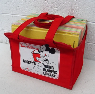 Vtg 1990 Walt Disney Mickey's Young Readers Library Books Vol 1-19 (Missing 18) - Imagem 1 de 4