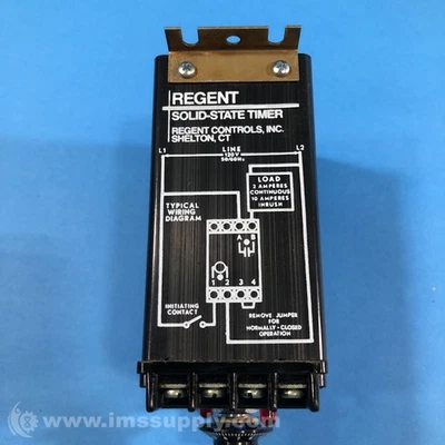 Temporizador de estado sólido Regent Controls TM2201 FNOB Foto 1 de 4