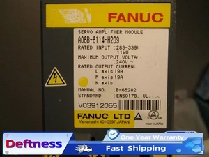 FANUC A06B-6114-H209-R SERVO AMPLIFIER A06B-6114-H209-R - Picture 1 of 13