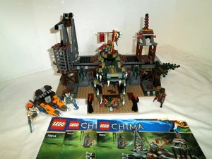 LEGO Legend Of Chima #70014 The Croc Swamp Hideout 100% vollständig mit Anleitungen, Figuren - Bild 1 von 12