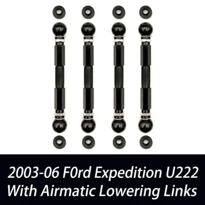 Kit de descenso de suspensión neumática ajustable para Ford Expedition U222 2003-2006 eslabones Foto 1 de 4