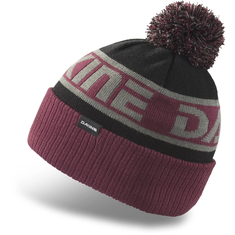Dakine Jackson Pom Gorro Acrílico Unisex Vid / Logo DK / Negro Nuevo Foto 1 de 1