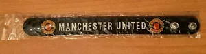 England. Manchester United Football Club Silicone Rubber Bracelet Wristband RARE - Picture 1 of 2