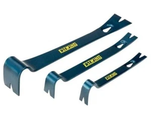 Estwing Set 3 Pezzi Pry Bar EPB3PC Crow Pry Bar Leve Set di 5,5", 7,5" e 10" - Foto 1 di 8